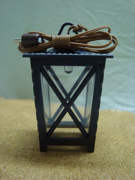Krippenbeleuchtung Kugellampe mit Kabel und Stecker, weiß